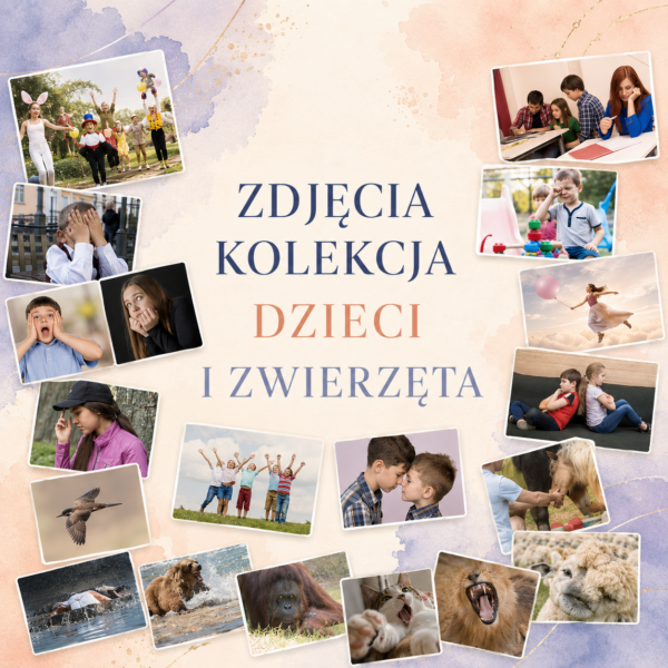 dzieci izwierzeta