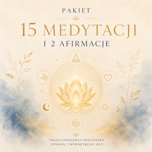 Medytacja pakiet 15 medytacji i 2 afirmacje