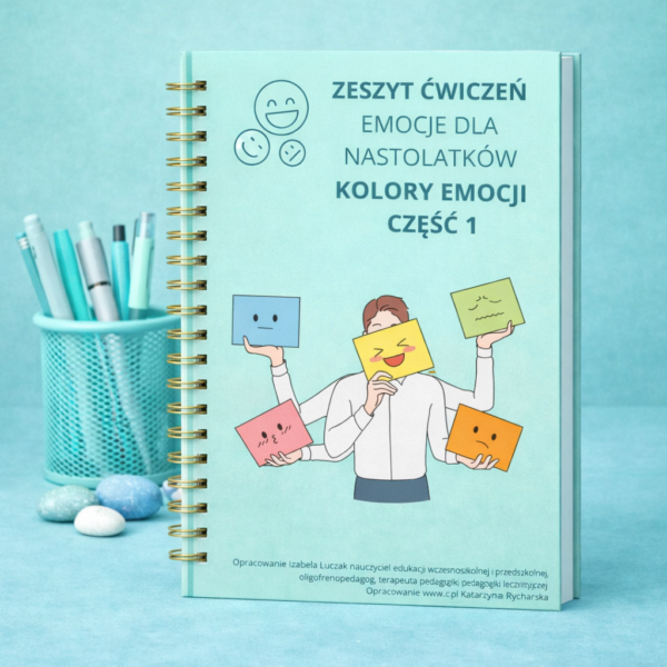Kolory emocji - zeszyt ćwiczeń, ebook dla nastolatków