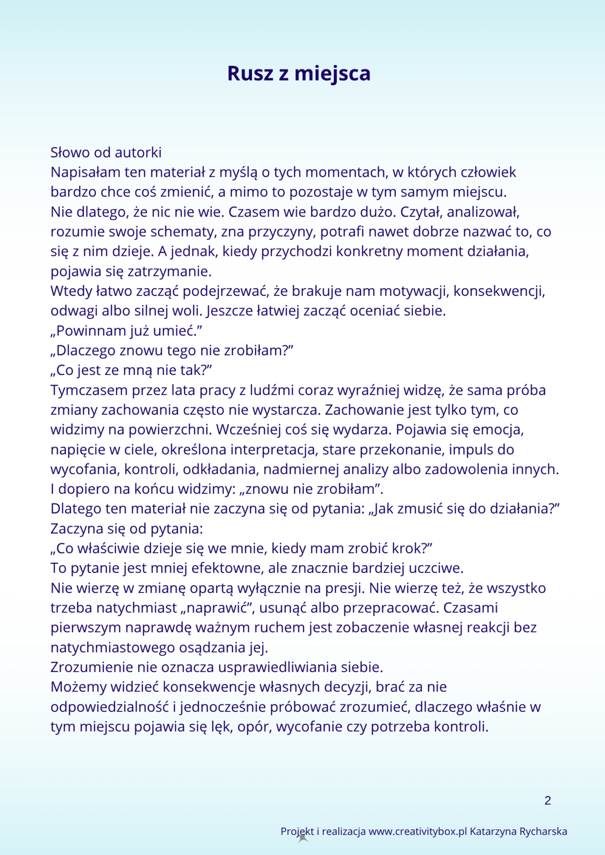 Rusz z miesjsca Rusz z miesjsca